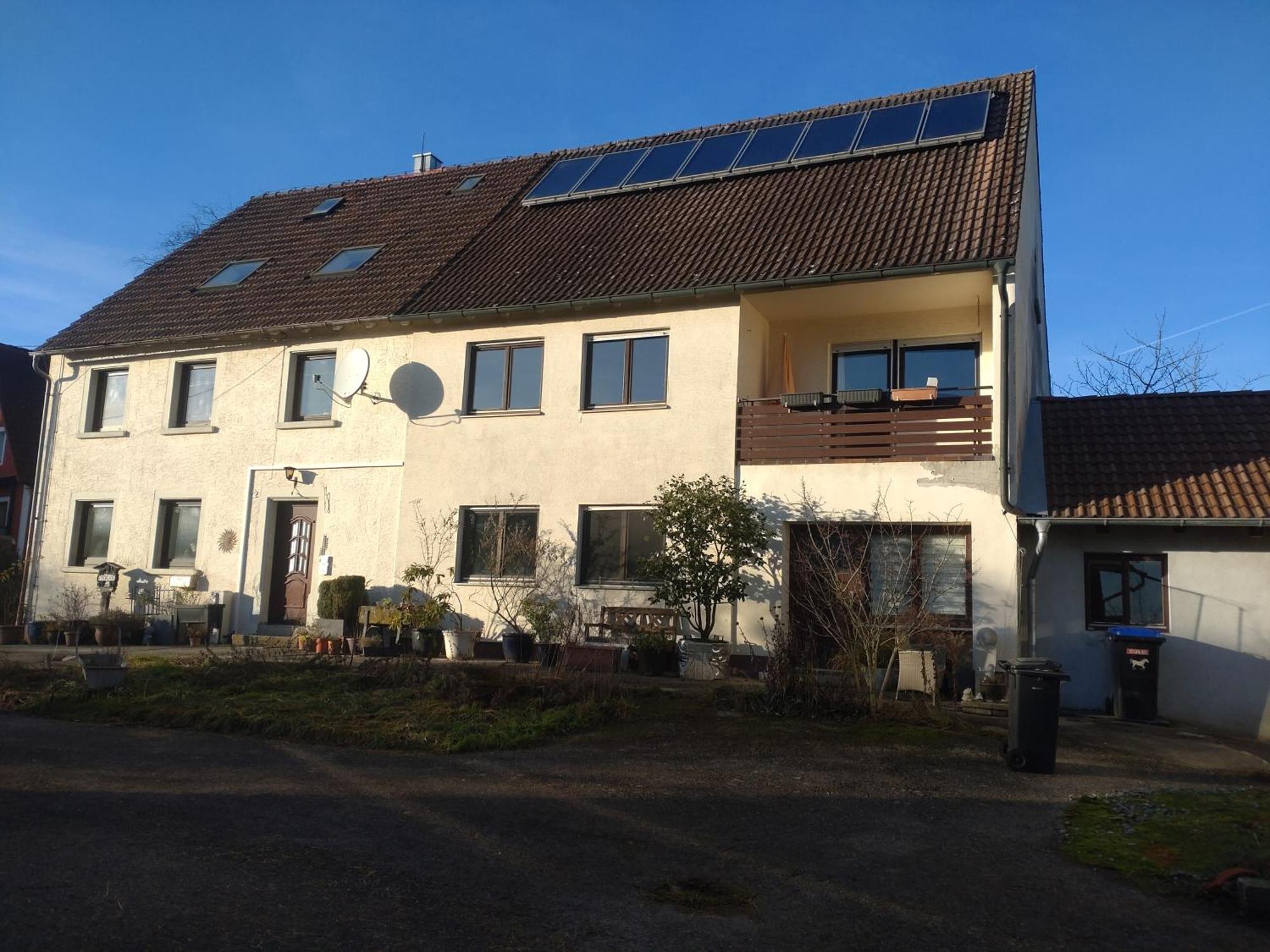 Kraewelhof Appartement Schrozberg Buitenkant foto